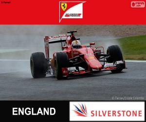 Puzzle Vettel, βρετανικά Grand Prix 2015